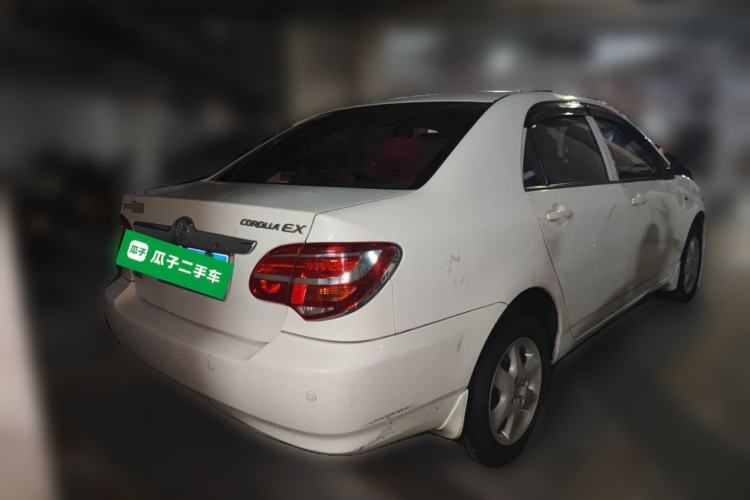 Used Toyota Corolla EX 2013 1.6L Automatic Luxury Edition Rear Right 45 Deg
