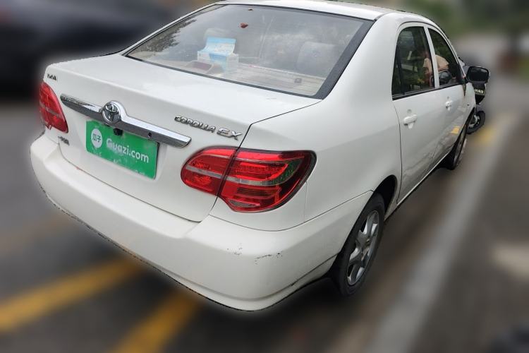 Used Toyota Corolla EX 2013 1.6L Automatic Excellence Edition Rear Right 45 Deg