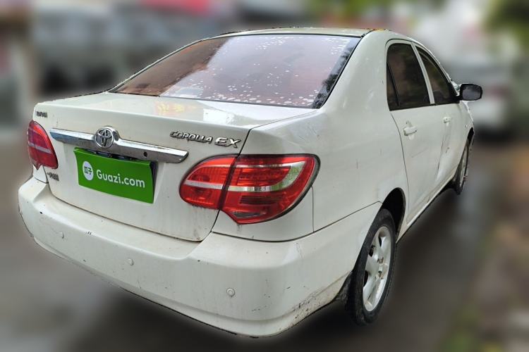Used Toyota Corolla EX 2013 1.6L Manual Excellence Edition Rear Right 45 Deg