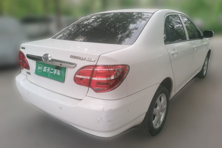 Used Toyota Corolla EX 2013 1.6L Automatic Luxury Edition Rear Right 45 Deg