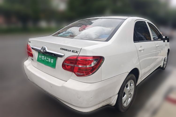 Used Toyota Corolla EX 2013 1.6L Automatic Luxury Edition Rear Right 45 Deg