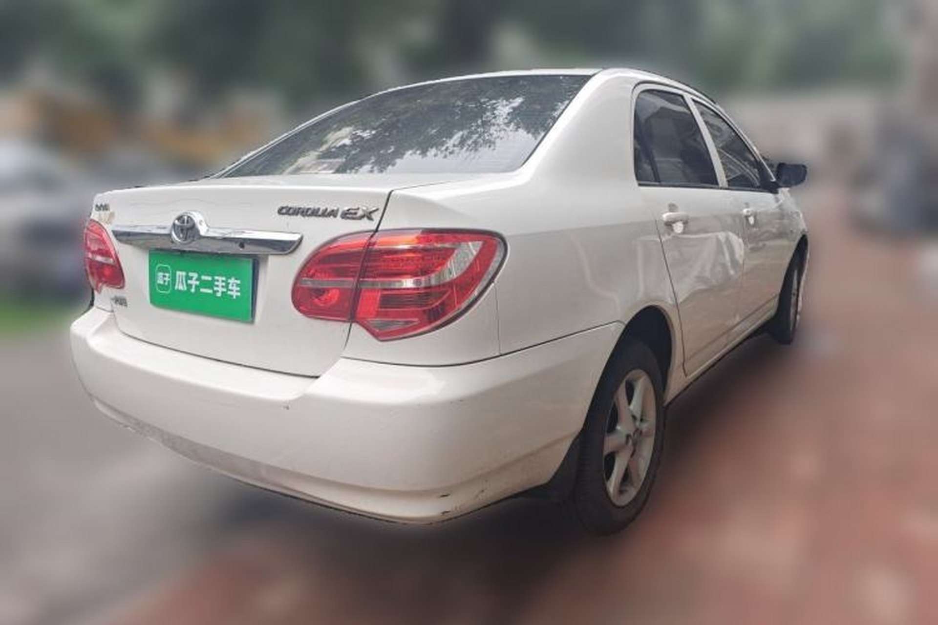 Used Toyota Corolla EX 2013 1.6L Automatic Excellence Edition Rear Right 45 Deg
