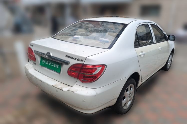 Used Toyota Corolla EX 2013 1.6L Manual Luxury Edition Rear Right 45 Deg