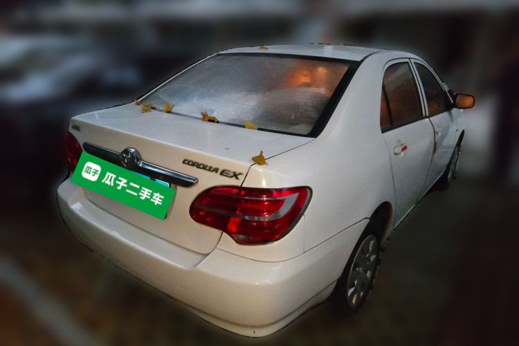 Used Toyota Corolla EX 2013 1.6L Automatic Excellence Edition Rear Right 45 Deg