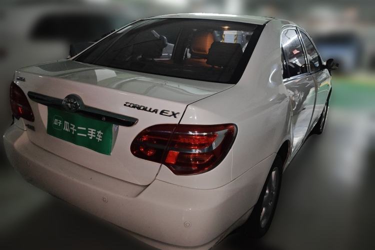 Used Toyota Corolla EX 2013 1.6L Automatic Luxury Edition Rear Right 45 Deg