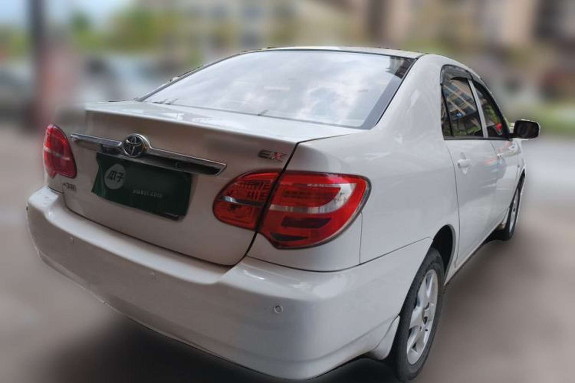 Used Toyota Corolla EX 2013 1.6L Automatic Luxury Edition Rear Right 45 Deg