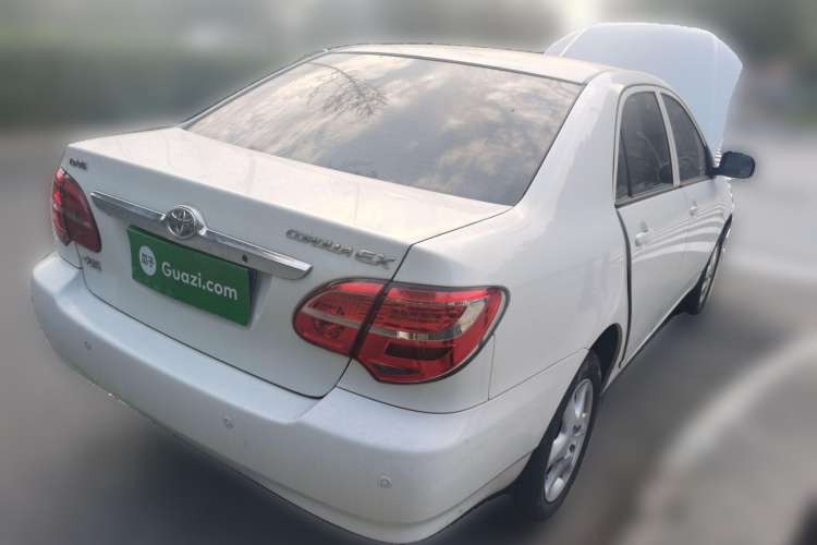 Used Toyota Corolla EX 2013 1.6L Automatic Luxury Edition Rear Right 45 Deg