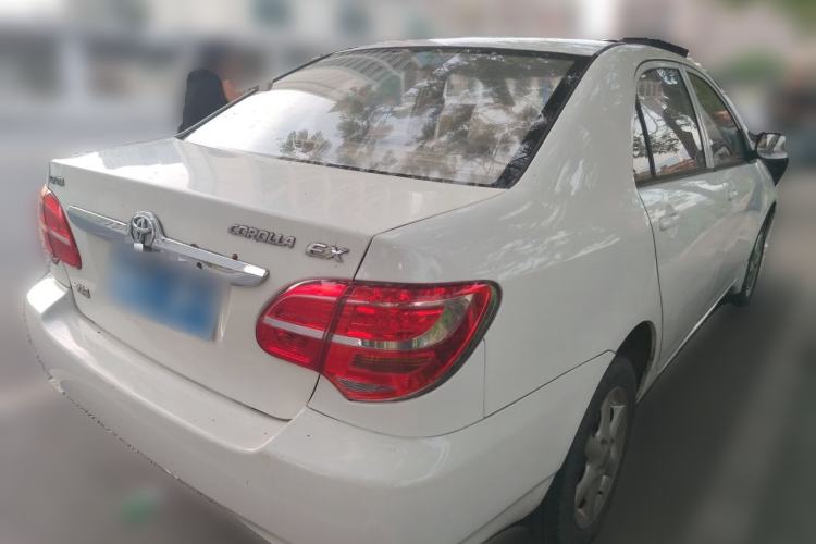 Used Toyota Corolla EX 2013 1.6L Automatic Excellence Edition Rear Right 45 Deg