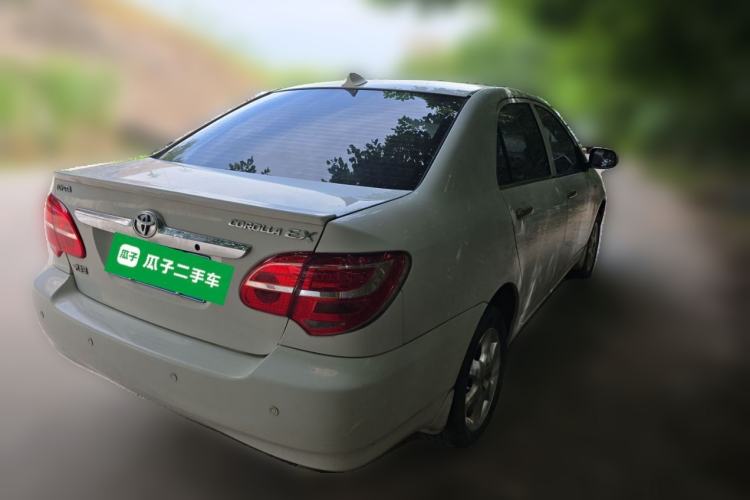 Used Toyota Corolla EX 2013 1.6L Automatic Luxury Edition Rear Right 45 Deg