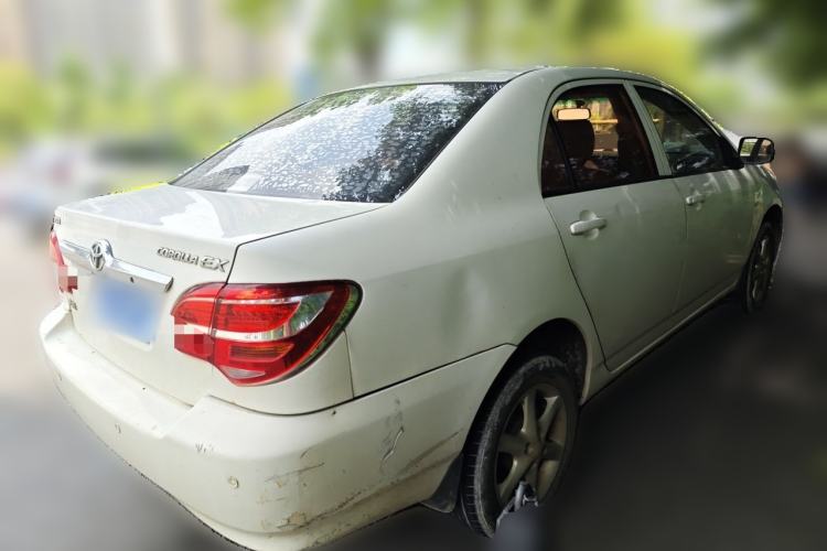 Used Toyota Corolla EX 2013 1.6L Automatic Luxury Edition Rear Right 45 Deg