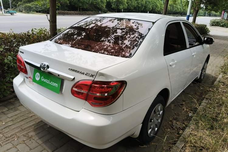 Used Toyota Corolla EX 2013 1.6L Automatic Excellence Edition Rear Right 45 Deg