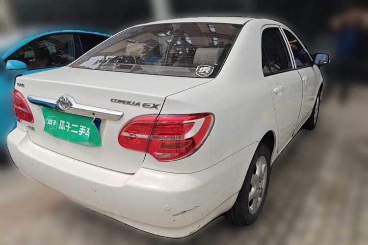 Used Toyota Corolla EX 2013 1.6L Automatic Luxury Edition Rear Right 45 Deg