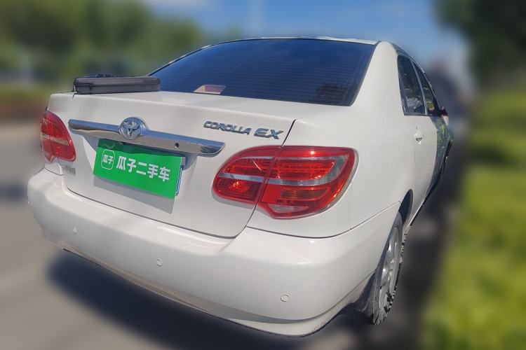 Used Toyota Corolla EX 2013 1.6L Automatic Excellence Edition Rear Right 45 Deg