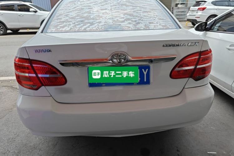 Used Toyota Corolla EX 2013 1.6L Manual Excellence Edition Rear