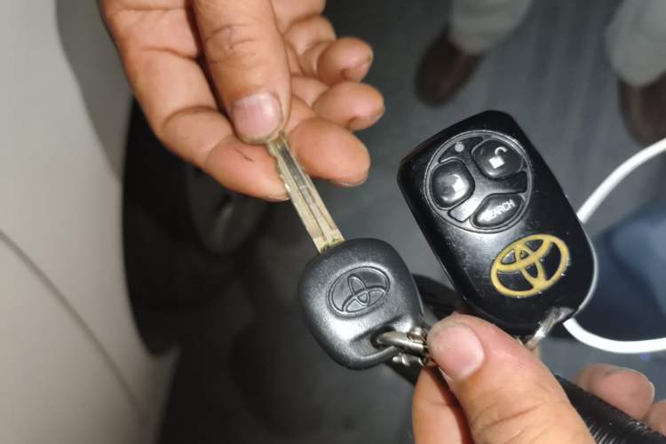 Used Toyota Corolla EX 2013 1.6L Automatic Excellence Edition Vehicle Key