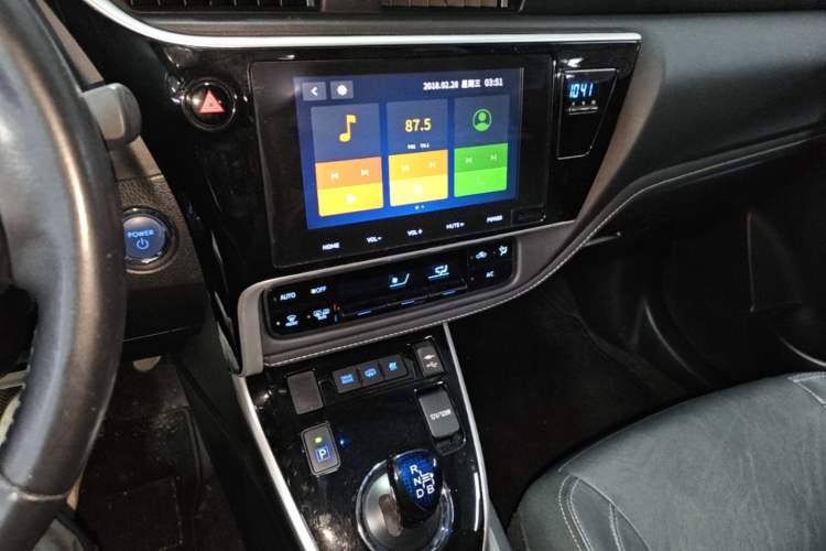 Used Toyota Corolla Hybrid E+ 2019 1.8L E-CVT Luxury Edition Audio And AC Panel