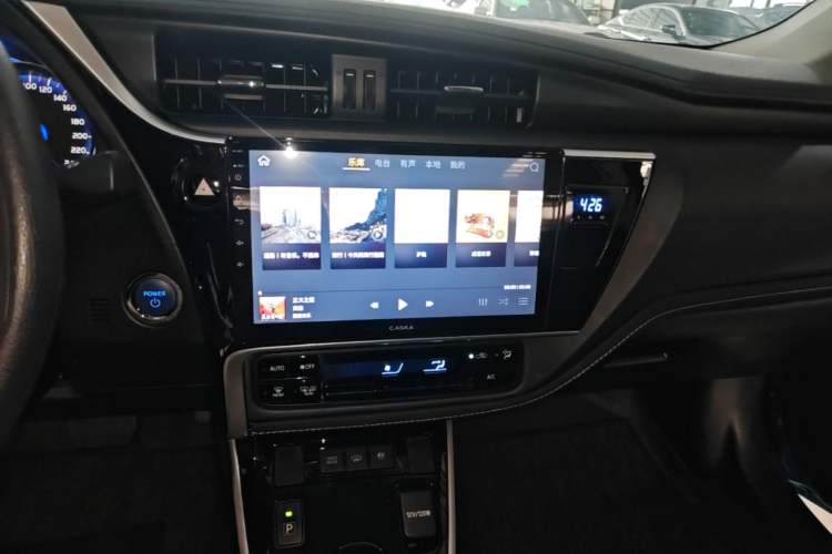 Used Toyota Corolla Hybrid E+ 2019 1.8L E-CVT Leading Edition Audio And AC Panel