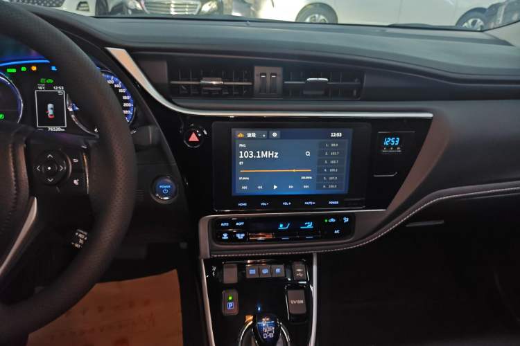 Used Toyota Corolla Hybrid E+ 2019 1.8L E-CVT Flagship Edition Audio And AC Panel