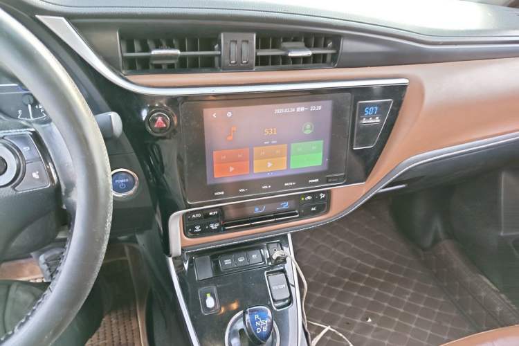 Used Toyota Corolla Hybrid E+ 2019 1.8L E-CVT Luxury Edition Audio And AC Panel