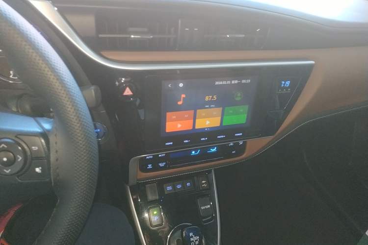 Used Toyota Corolla Hybrid E+ 2019 1.8L E-CVT Luxury Edition Audio And AC Panel