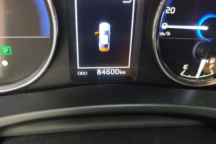 Used Toyota Corolla Hybrid E+ 2019 1.8L E-CVT Luxury Edition Odometer Close Up