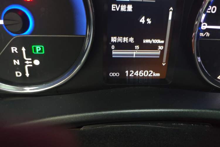 Used Toyota Corolla Hybrid E+ 2019 1.8L E-CVT Luxury Edition Odometer Close Up