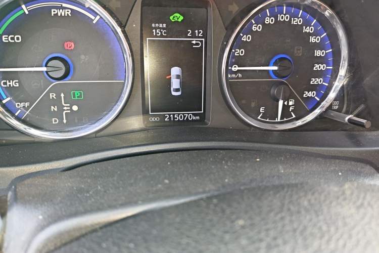 Used Toyota Corolla Hybrid E+ 2019 1.8L E-CVT Luxury Edition Odometer Close Up
