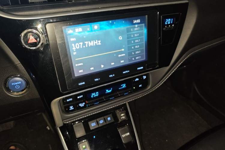 Used Toyota Corolla Hybrid E+ 2019 1.8L E-CVT Luxury Edition Audio And AC Panel