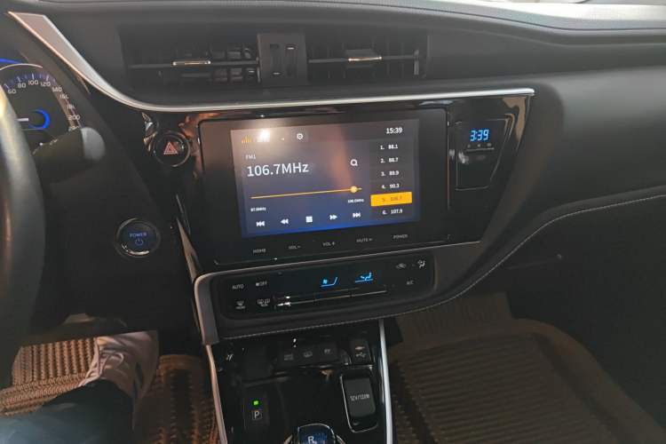 Used Toyota Corolla Hybrid E+ 2019 1.8L E-CVT Luxury Edition Audio And AC Panel