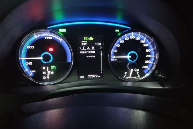 Used Toyota Corolla Hybrid E+ 2019 1.8L E-CVT Luxury Edition Instrument Cluster