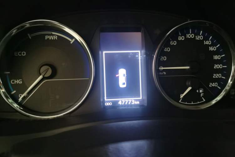 Used Toyota Corolla Hybrid E+ 2019 1.8L E-CVT Leading Edition Odometer Close Up