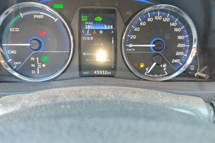 Used Toyota Corolla Hybrid E+ 2019 1.8L E-CVT Leading Edition Odometer Close Up