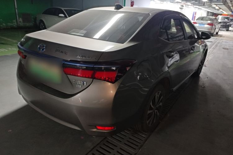 Used Toyota Corolla Hybrid E+ 2019 1.8L E-CVT Luxury Edition Rear Right 45 Deg