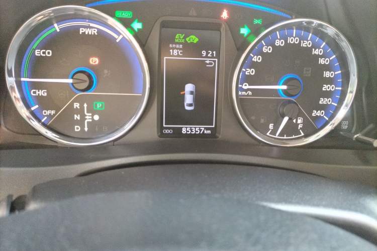 Used Toyota Corolla Hybrid E+ 2019 1.8L E-CVT Leading Edition Odometer Close Up