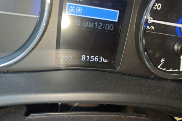 Used Toyota Corolla Hybrid E+ 2019 1.8L E-CVT Pioneer Edition Odometer Close Up