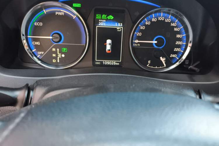 Used Toyota Corolla Hybrid E+ 2019 1.8L E-CVT Leading Edition Odometer Close Up