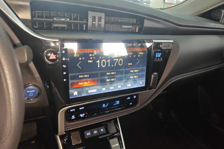 Used Toyota Corolla Hybrid E+ 2019 1.8L E-CVT Leading Edition Audio And AC Panel