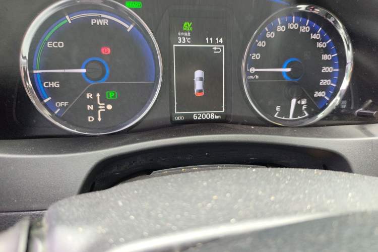 Used Toyota Corolla Hybrid E+ 2019 1.8L E-CVT Leading Edition Odometer Close Up