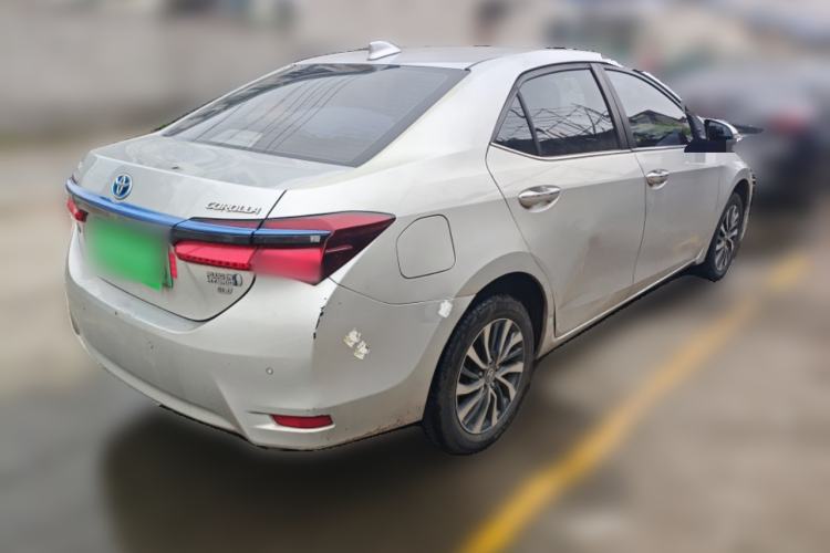 Used Toyota Corolla Hybrid E+ 2019 1.8L E-CVT Luxury Edition Rear Right 45 Deg