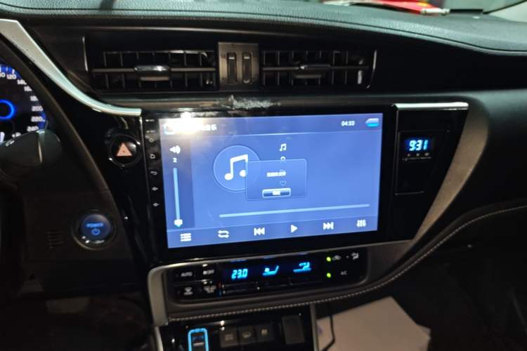 Used Toyota Corolla Hybrid E+ 2019 1.8L E-CVT Leading Edition Audio And AC Panel