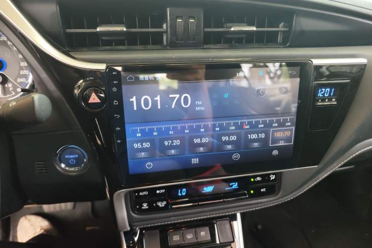 Used Toyota Corolla Hybrid E+ 2019 1.8L E-CVT Leading Edition Audio And AC Panel