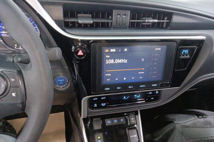 Used Toyota Corolla Hybrid E+ 2019 1.8L E-CVT Luxury Edition Audio And AC Panel