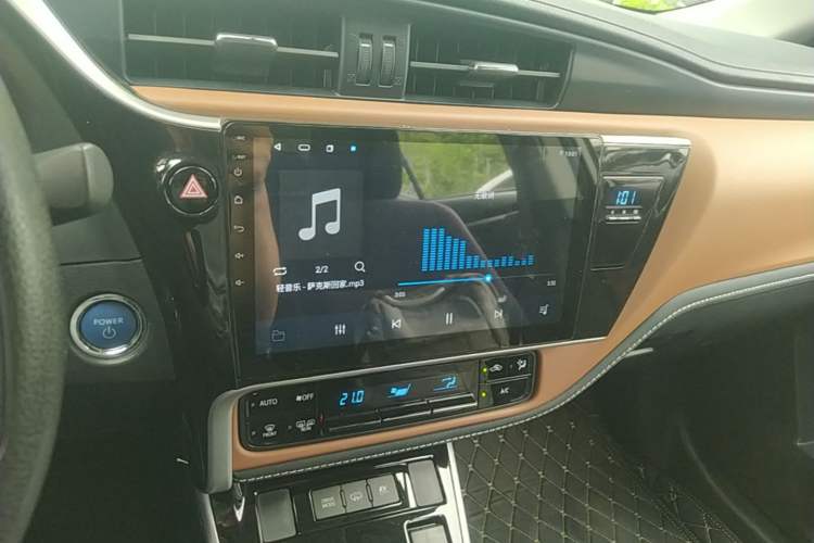 Used Toyota Corolla Hybrid E+ 2019 1.8L E-CVT Leading Edition Audio And AC Panel