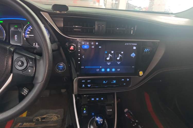 Used Toyota Corolla Hybrid E+ 2019 1.8L E-CVT Luxury Edition Audio And AC Panel