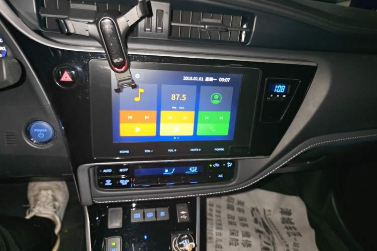 Used Toyota Corolla Hybrid E+ 2019 1.8L E-CVT Luxury Edition Audio And AC Panel