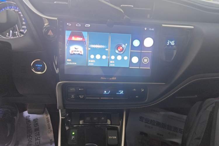 Used Toyota Corolla Hybrid E+ 2019 1.8L E-CVT Leading Edition Audio And AC Panel