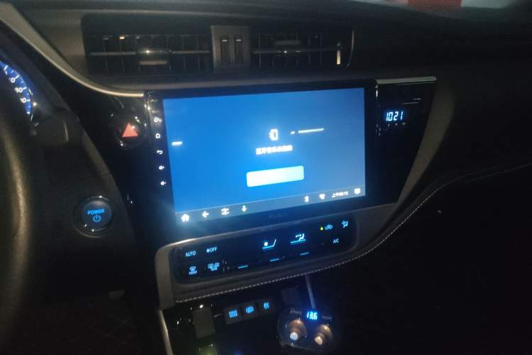 Used Toyota Corolla Hybrid E+ 2019 1.8L E-CVT Leading Edition Audio And AC Panel