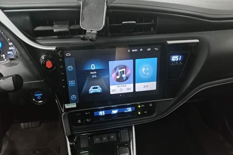 Used Toyota Corolla Hybrid E+ 2019 1.8L E-CVT Luxury Edition Audio And AC Panel