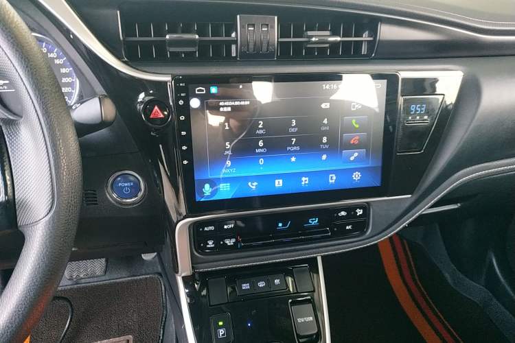 Used Toyota Corolla Hybrid E+ 2019 1.8L E-CVT Leading Edition Audio And AC Panel