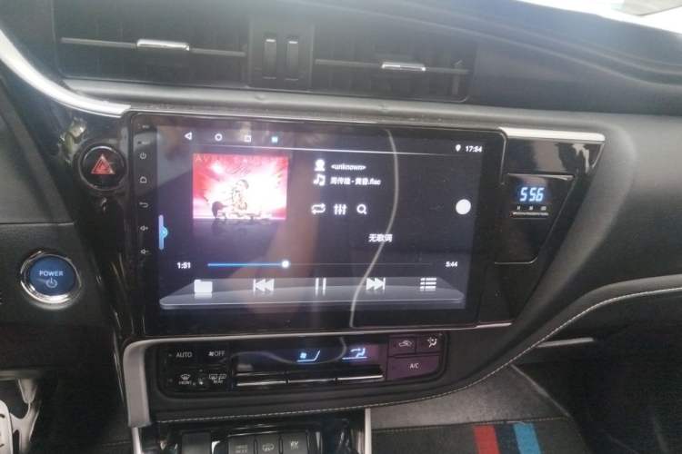 Used Toyota Corolla Hybrid E+ 2019 1.8L E-CVT Leading Edition Audio And AC Panel